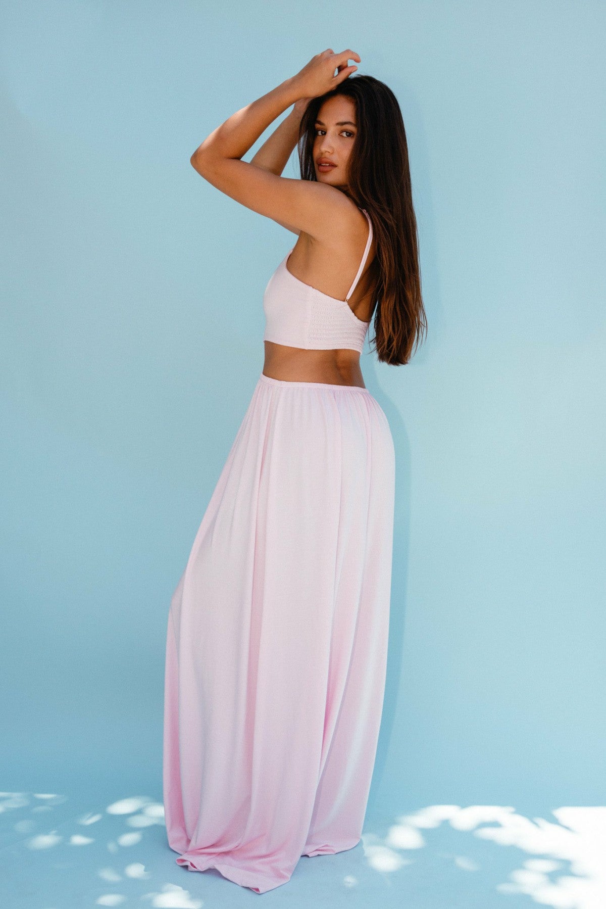 Skatie Liza Dress Jersey in Bubblegum - Clothing