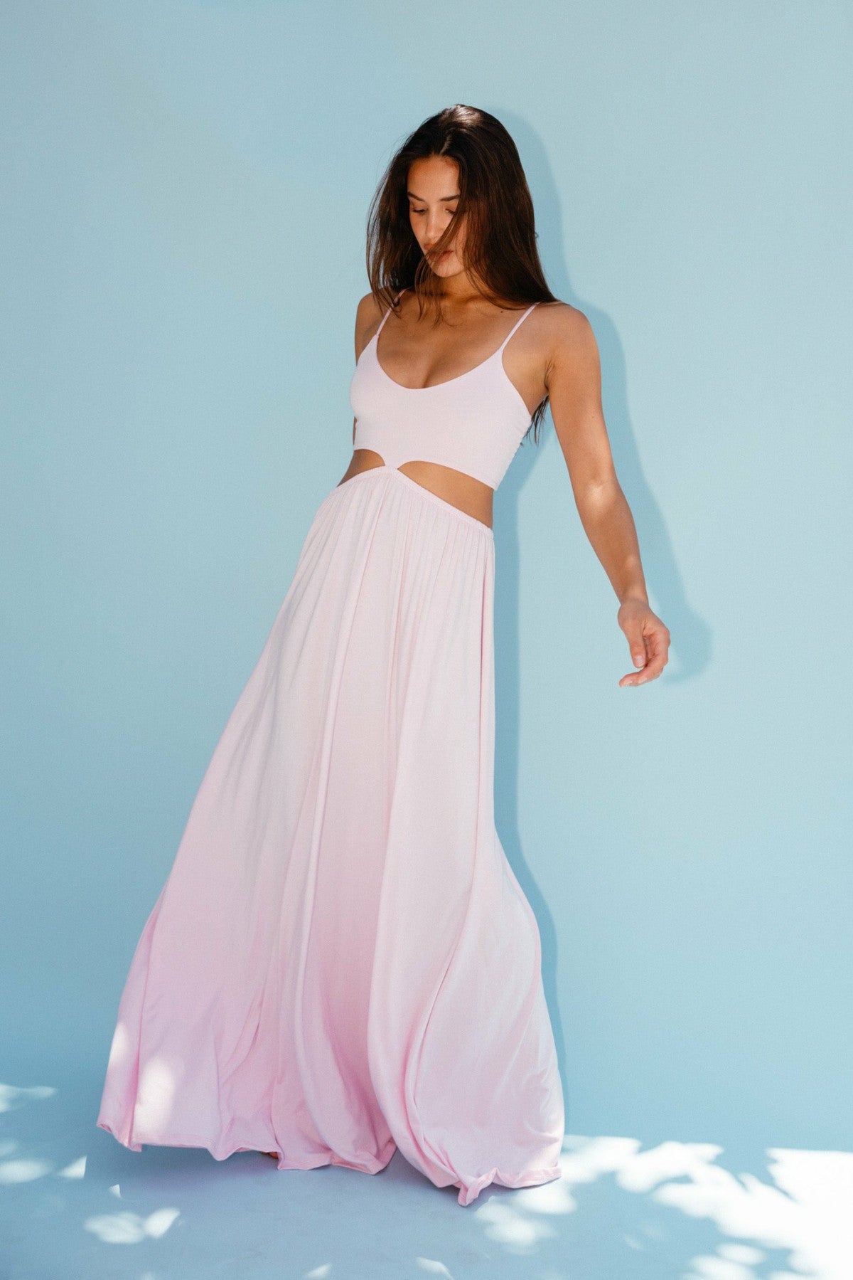 Skatie Liza Dress Jersey in Bubblegum - Clothing