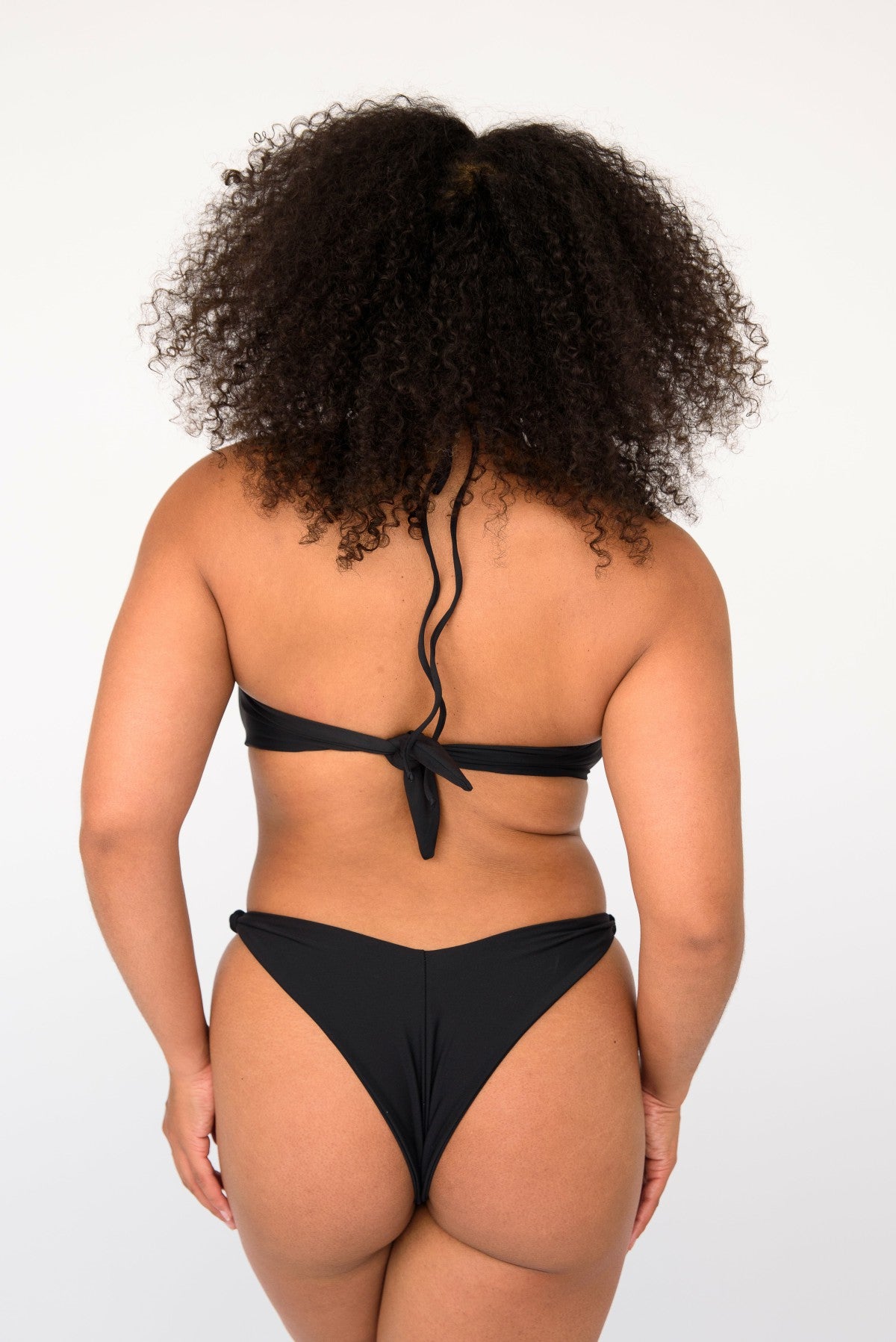 Skatie Suzanne Bikini Bottom in Black - Swim