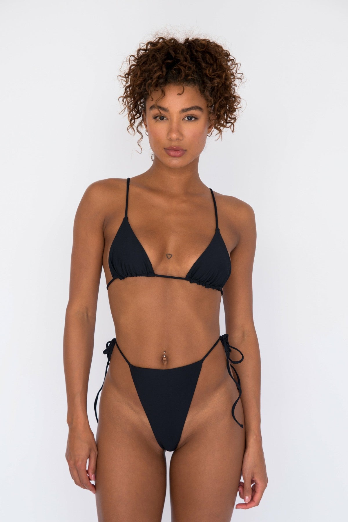 Skatie Ella Bikini Top in Black - Swim