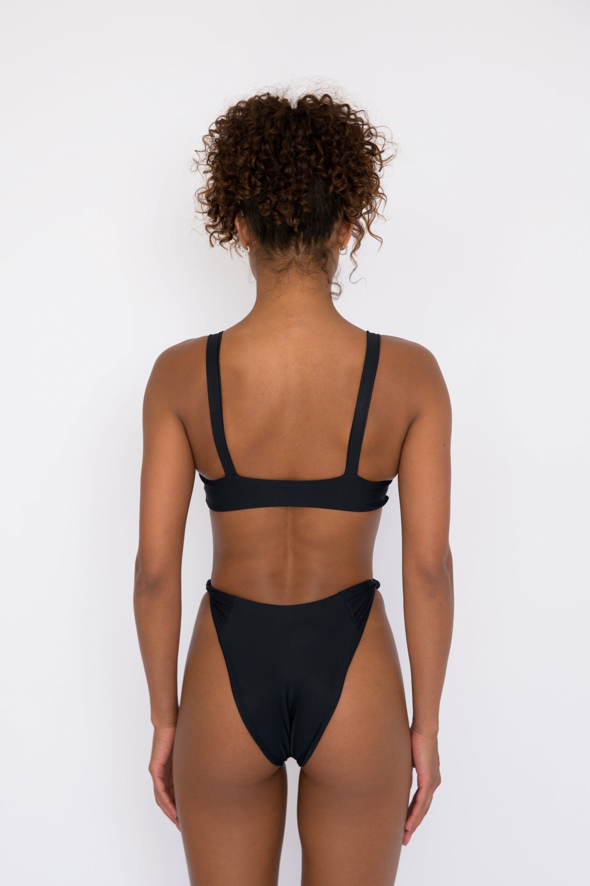 Skatie Penny Bikini Top in Black - Swim