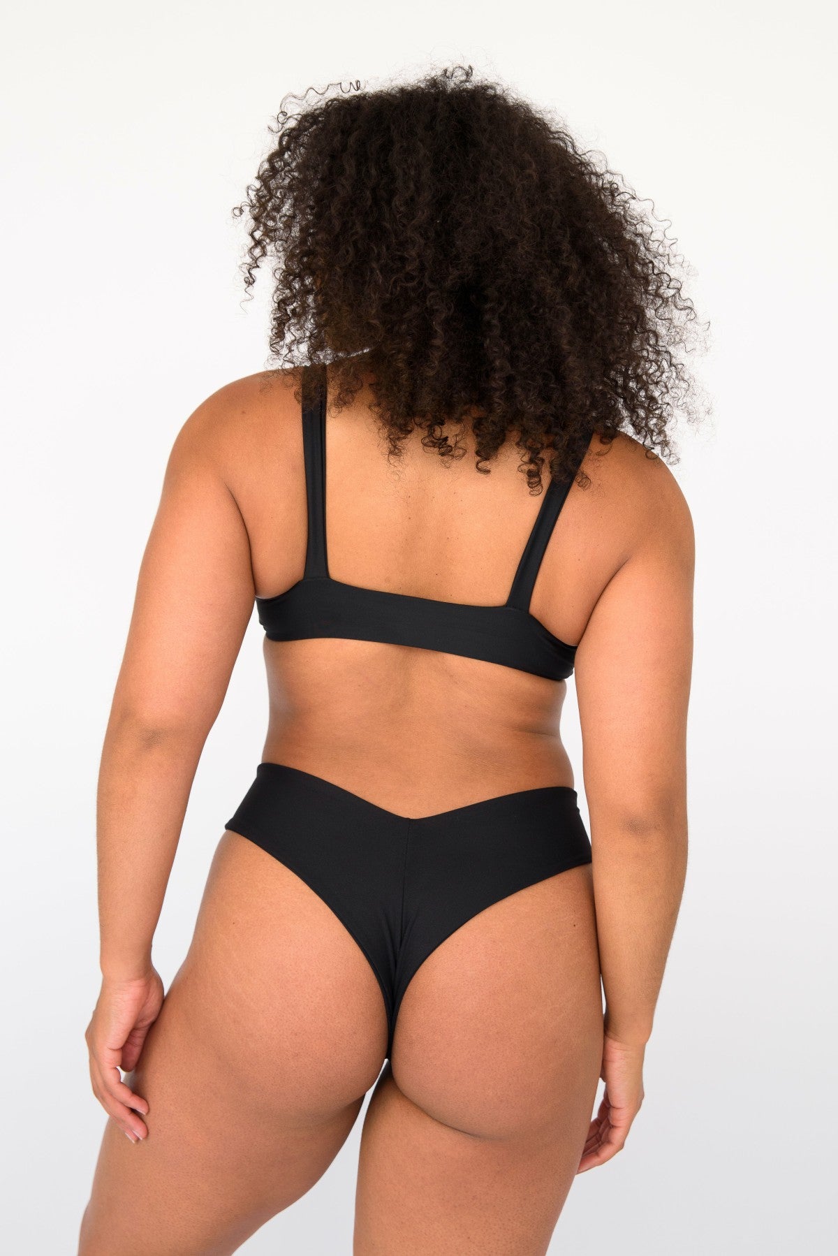 Skatie Penny Bikini Top in Black - Swim