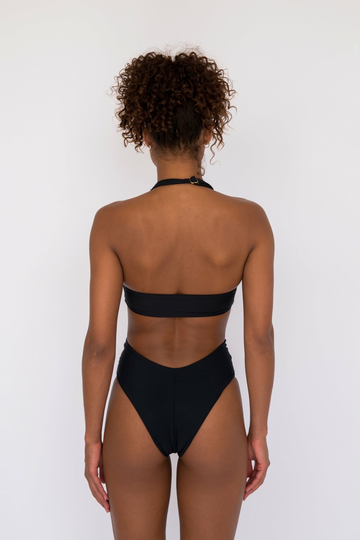 Skatie Melly Bikini Bottom in Black - Swim