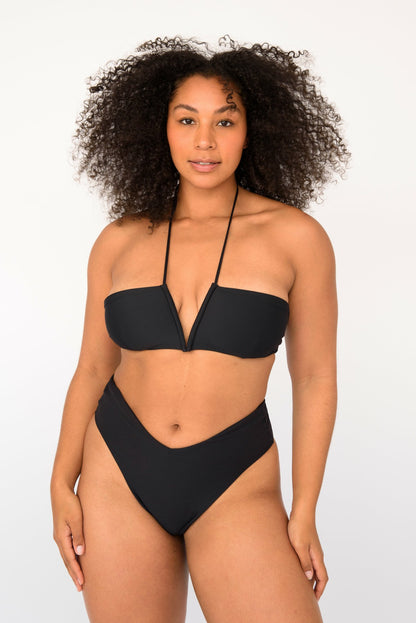 Skatie Melly Bikini Bottom in Black - Swim