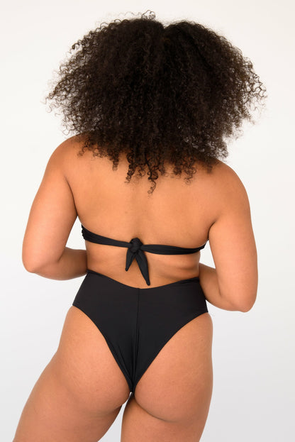 Skatie Melly Bikini Bottom in Black - Swim