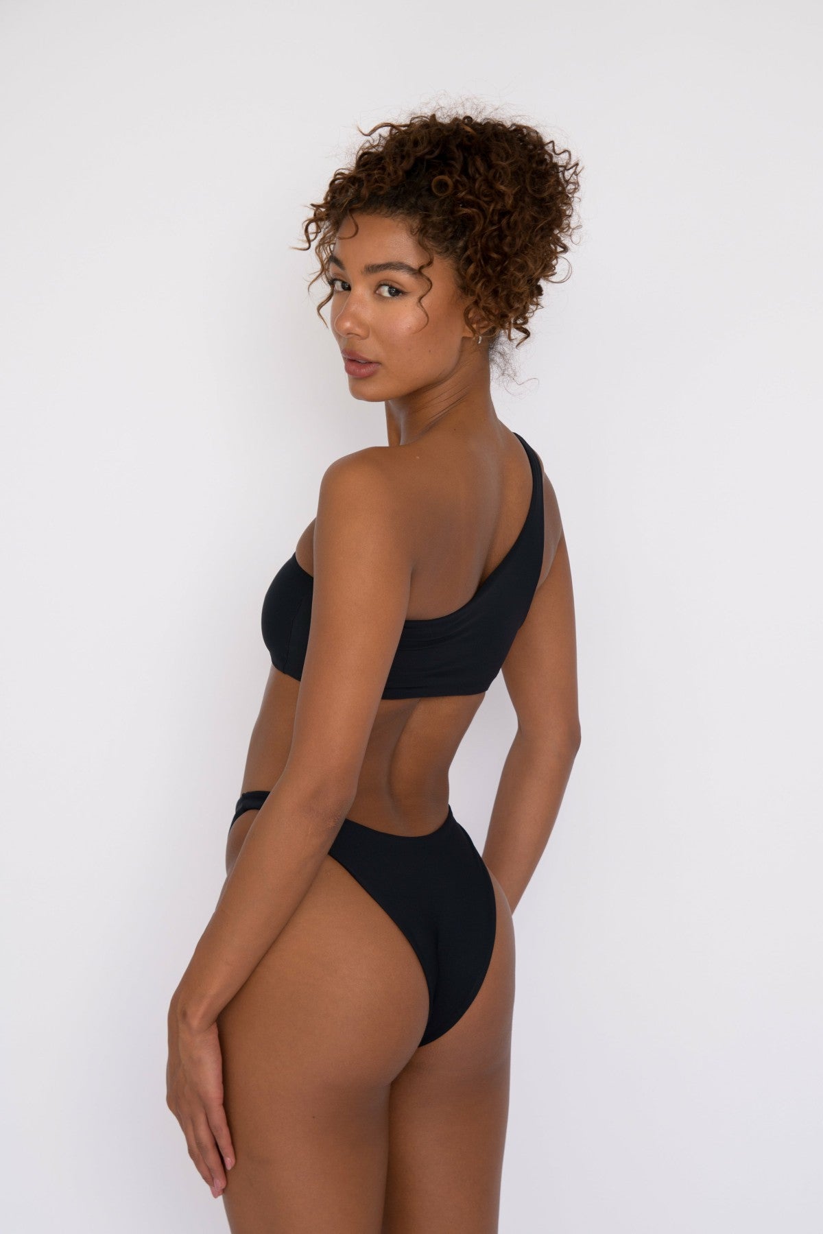 Skatie Ellis Bikini Top in Black - Swim