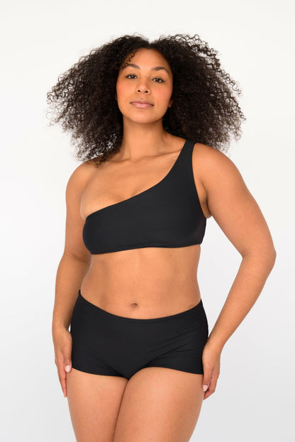 Skatie Ellis Bikini Top in Black - Swim