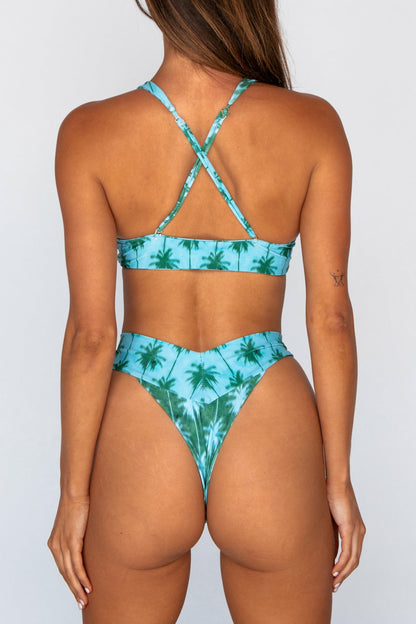Skatie Jasmine Top in Palmetto - Swim