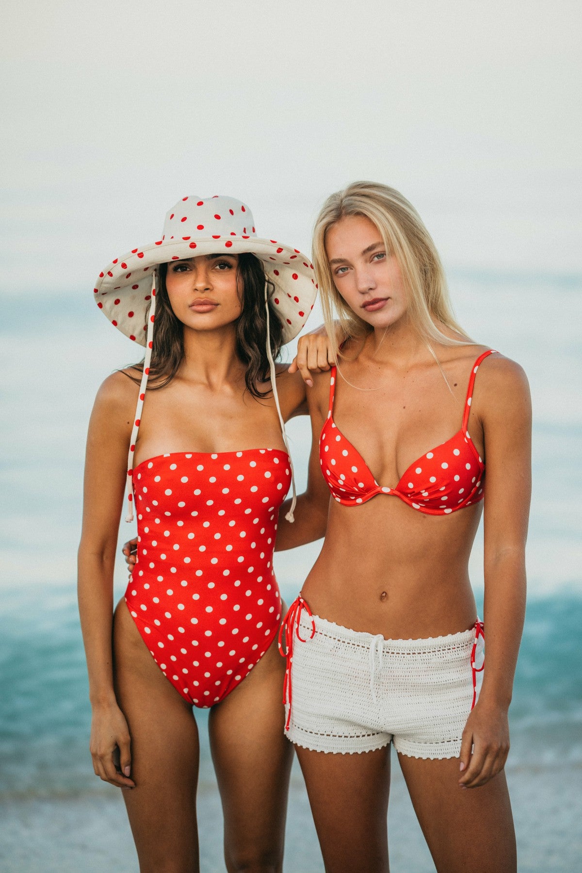Skatie Candy Top in Delray - Swim