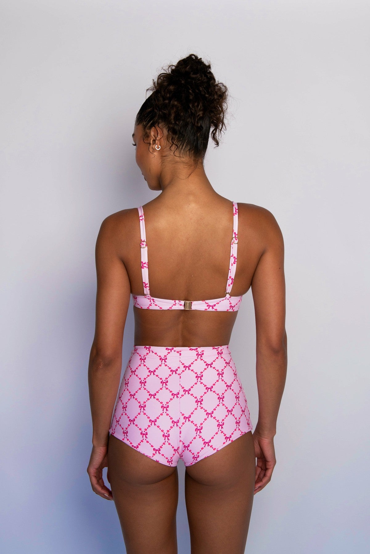 Skatie High Waist Bardot Bottom in Coquette - Sale|Swim