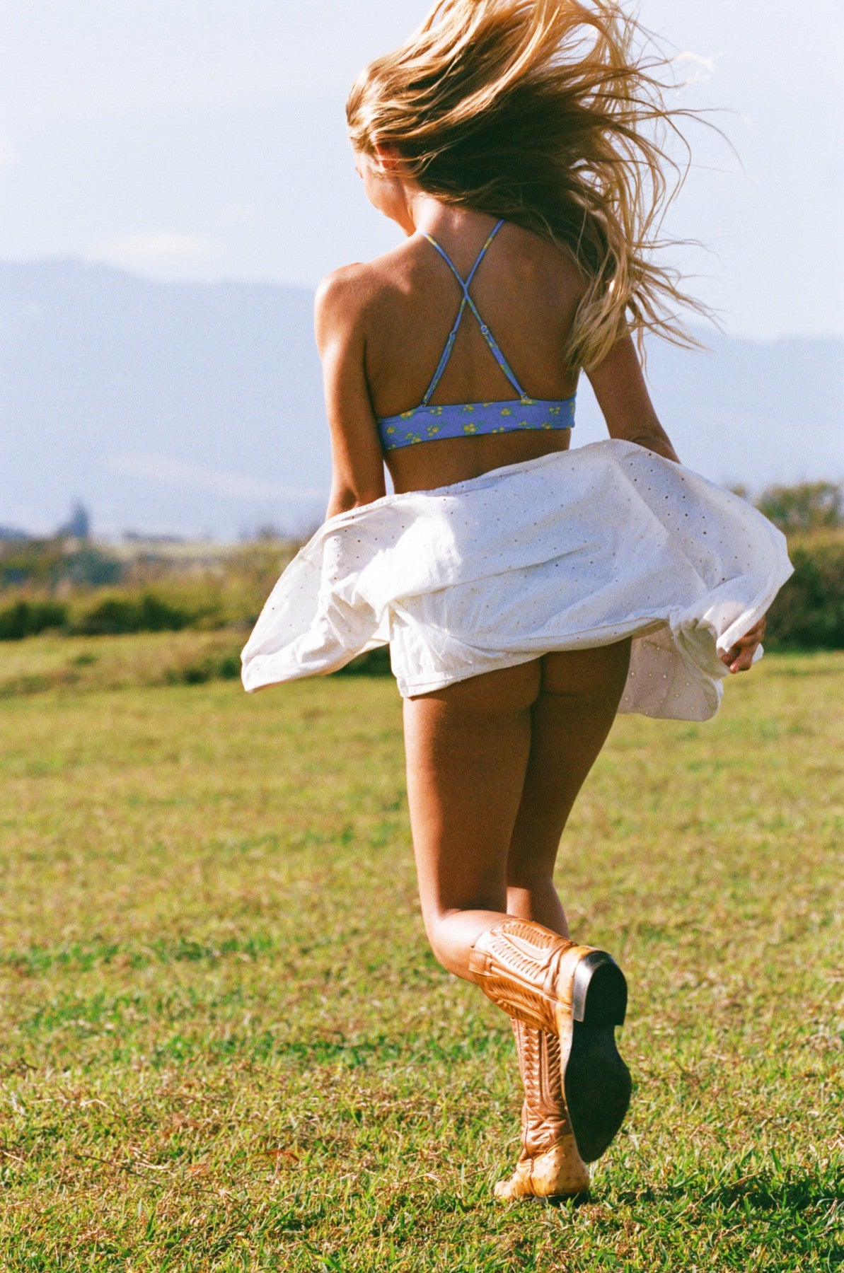 Skatie Jasmine Top in Chickadee - Sale|Swim