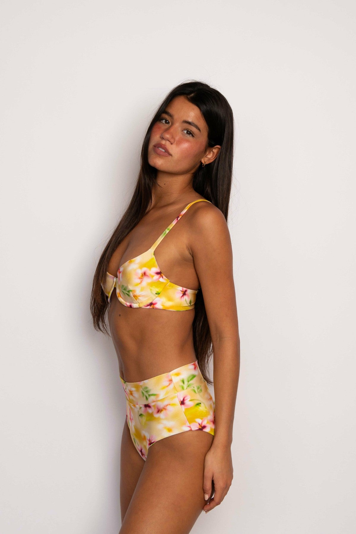 Skatie Scarlette Bottom in Plumeria - Swim
