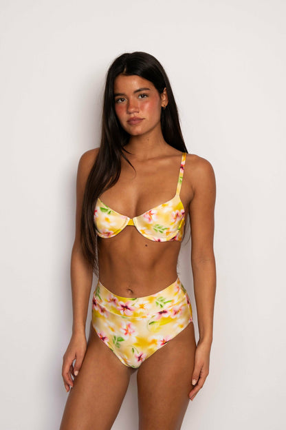 Skatie Claire Top in Plumeria - Swim
