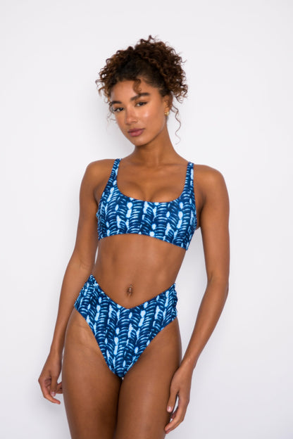 Skatie Mya Bikini Top in Azul - Swim