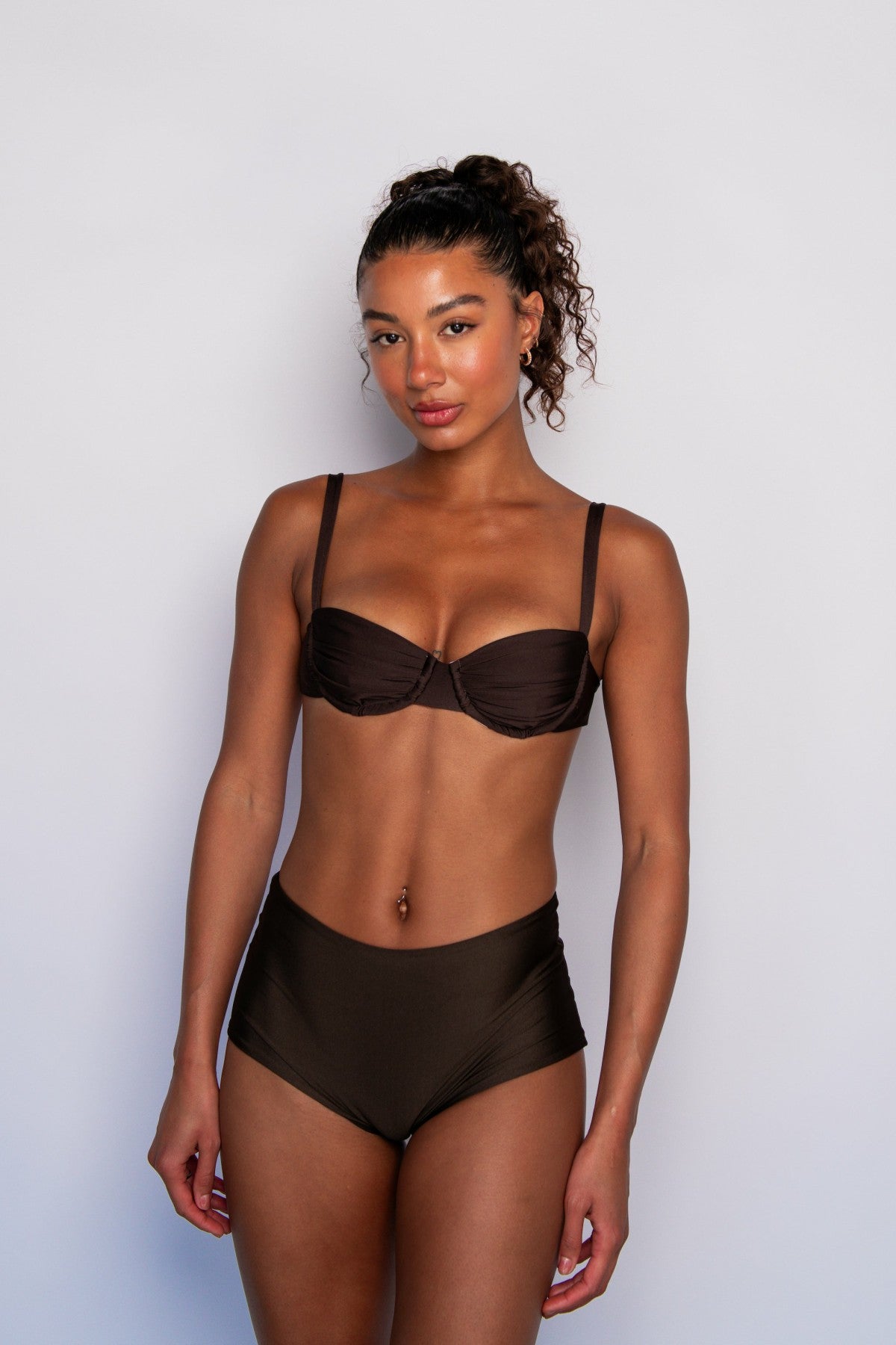 Skatie Asha Top in Toasted - Swim