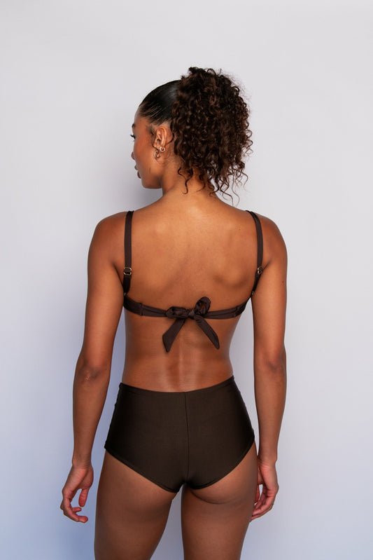 Skatie Asha Top in Toasted - Swim